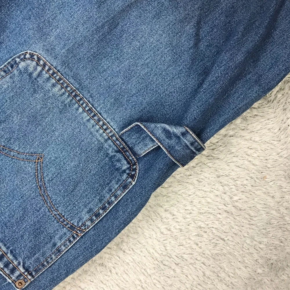 Levis Carpenter Jeans Mens 38 (36x32) Blue Baggy Vintage 90s Y2K Utility Skater